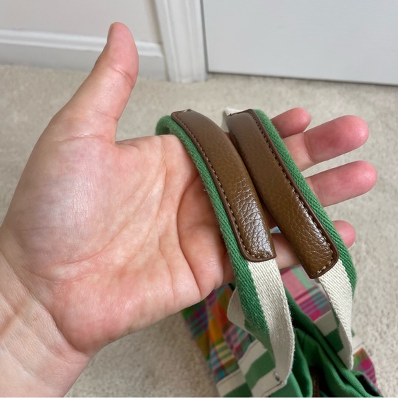 Tommy Hilfiger Plaid Handbag Y2K Preppy Colorful - Picture 11 of 17